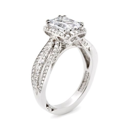 2641ECP8X6 Tacori Dantela 18 Karat Engagement Ring | TQ Diamonds